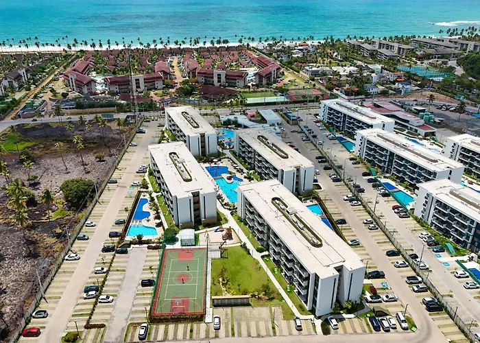 Flat Mana Beach Top - Vista Piscina, 2Qts Em Muro Alto