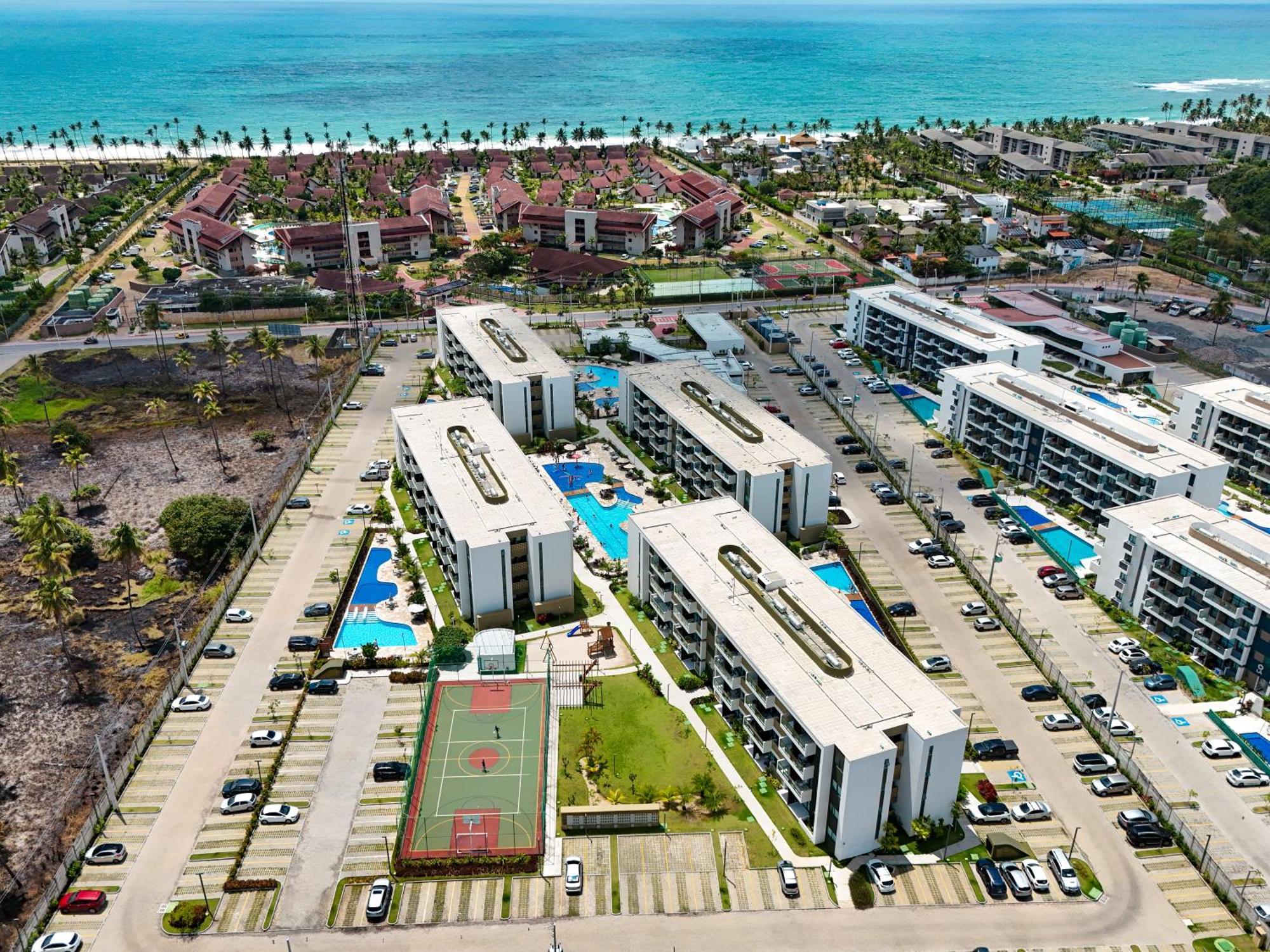 Flat Mana - Vista Piscina, 2qts Em Muro Alto *