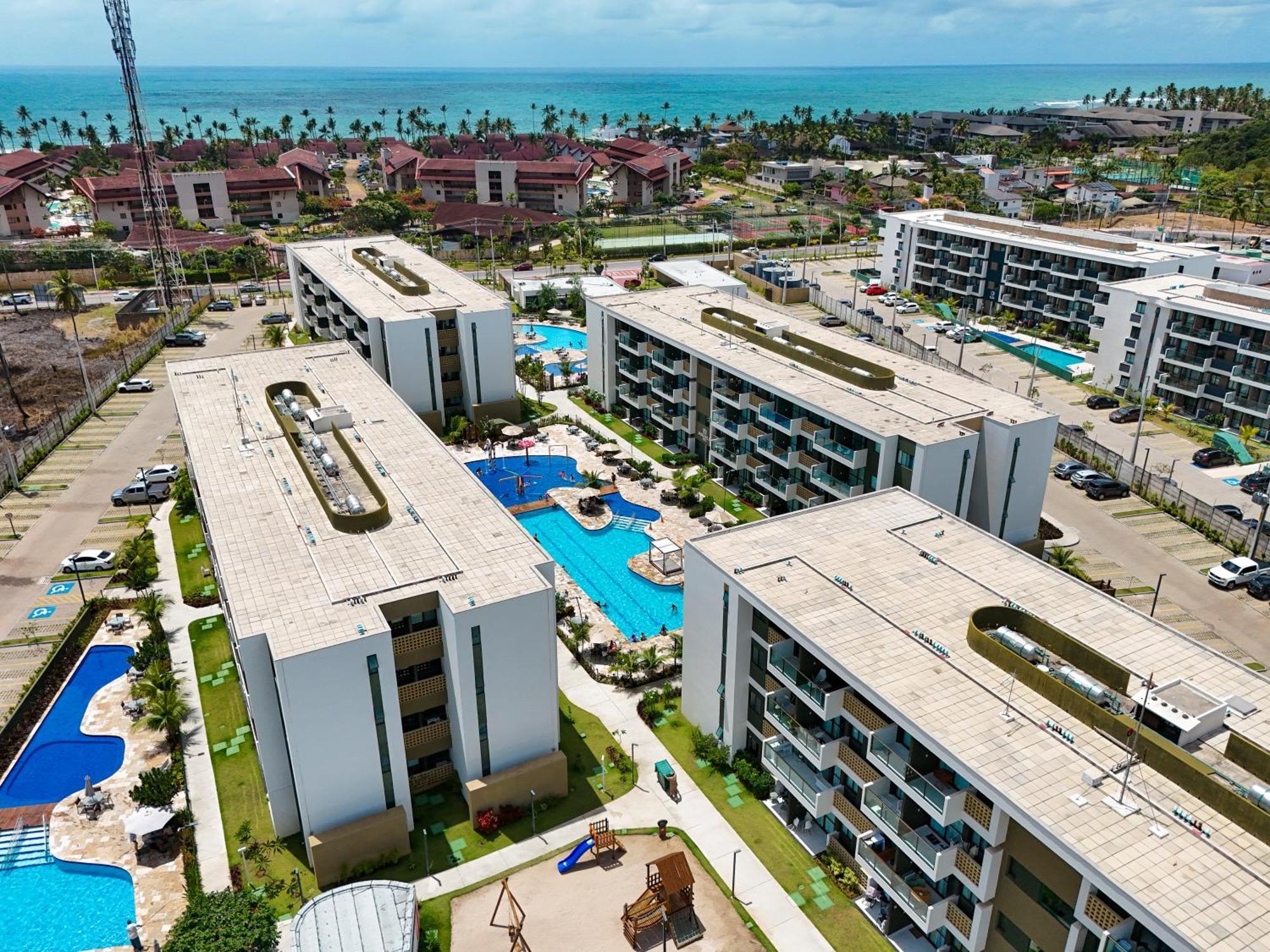 Flat Mana - Vista Piscina, 2qts Em Muro Alto Porto de Galinhas
