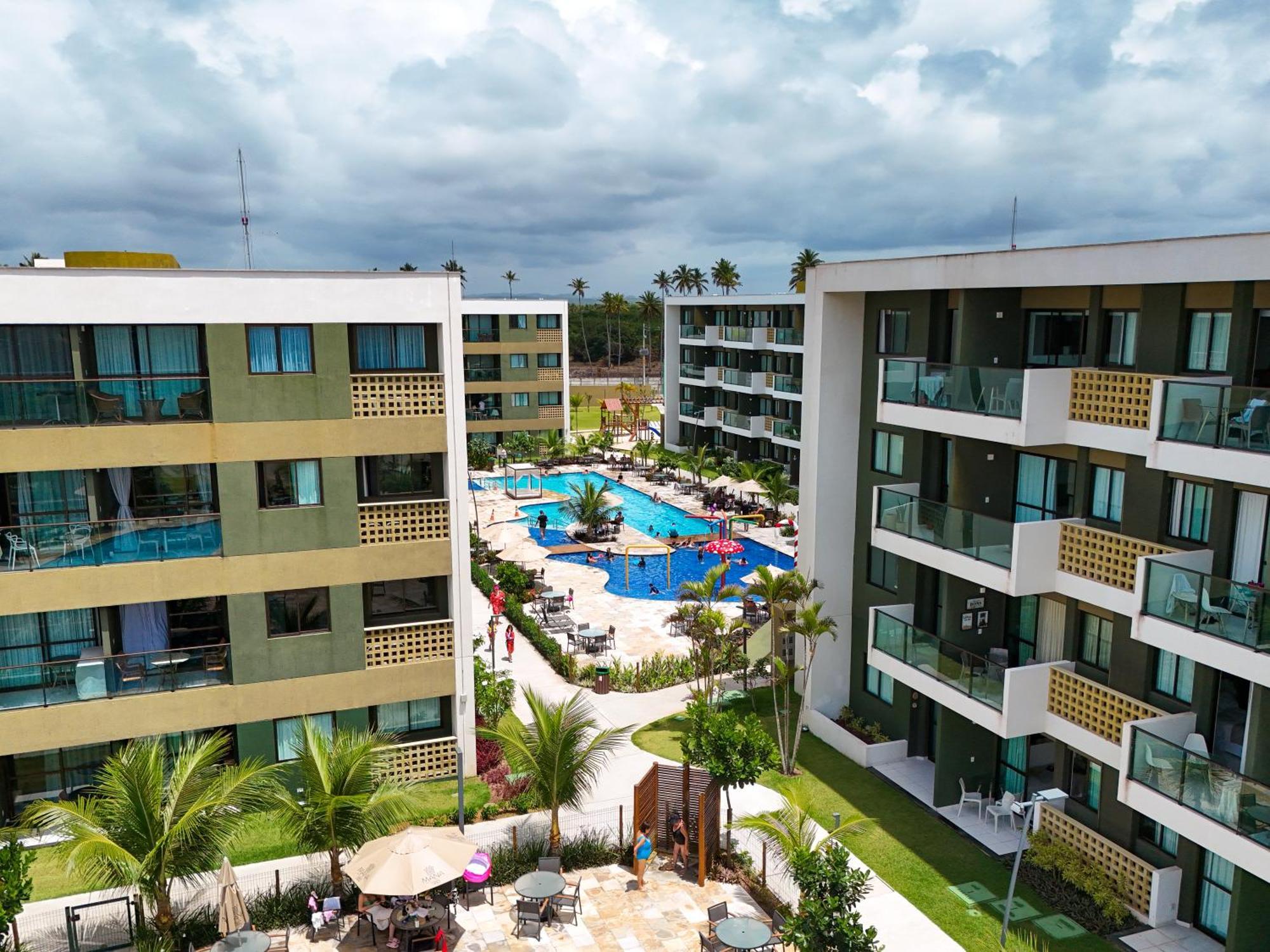 Flat Mana - Vista Piscina, 2qts Em Muro Alto Apartamento Pôrto das Galinhas