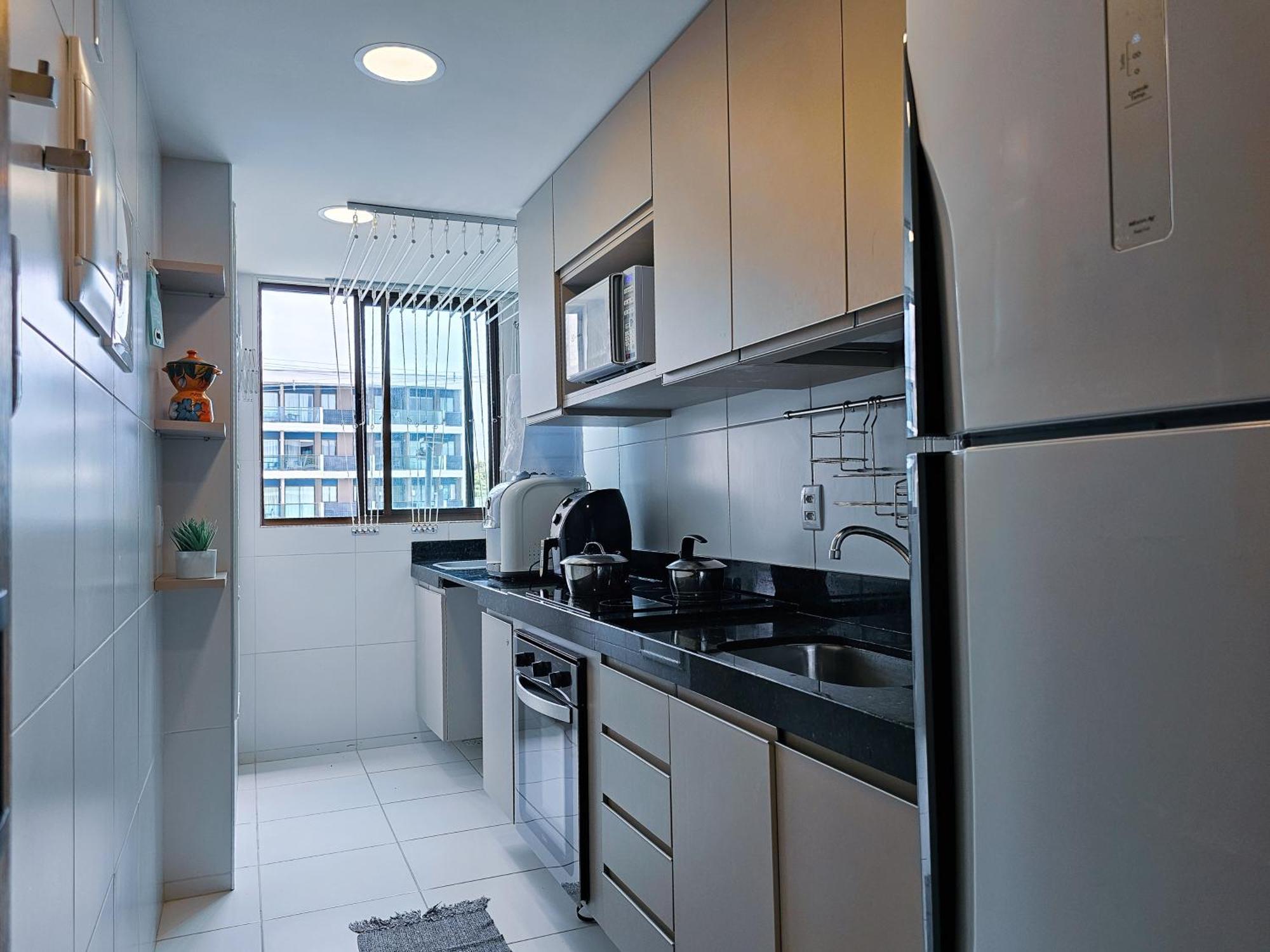Apartamento Flat Mana - Vista Piscina, 2qts Em Muro Alto *